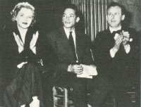 En 1954 avec Line RENAUD et André BOURVIL.